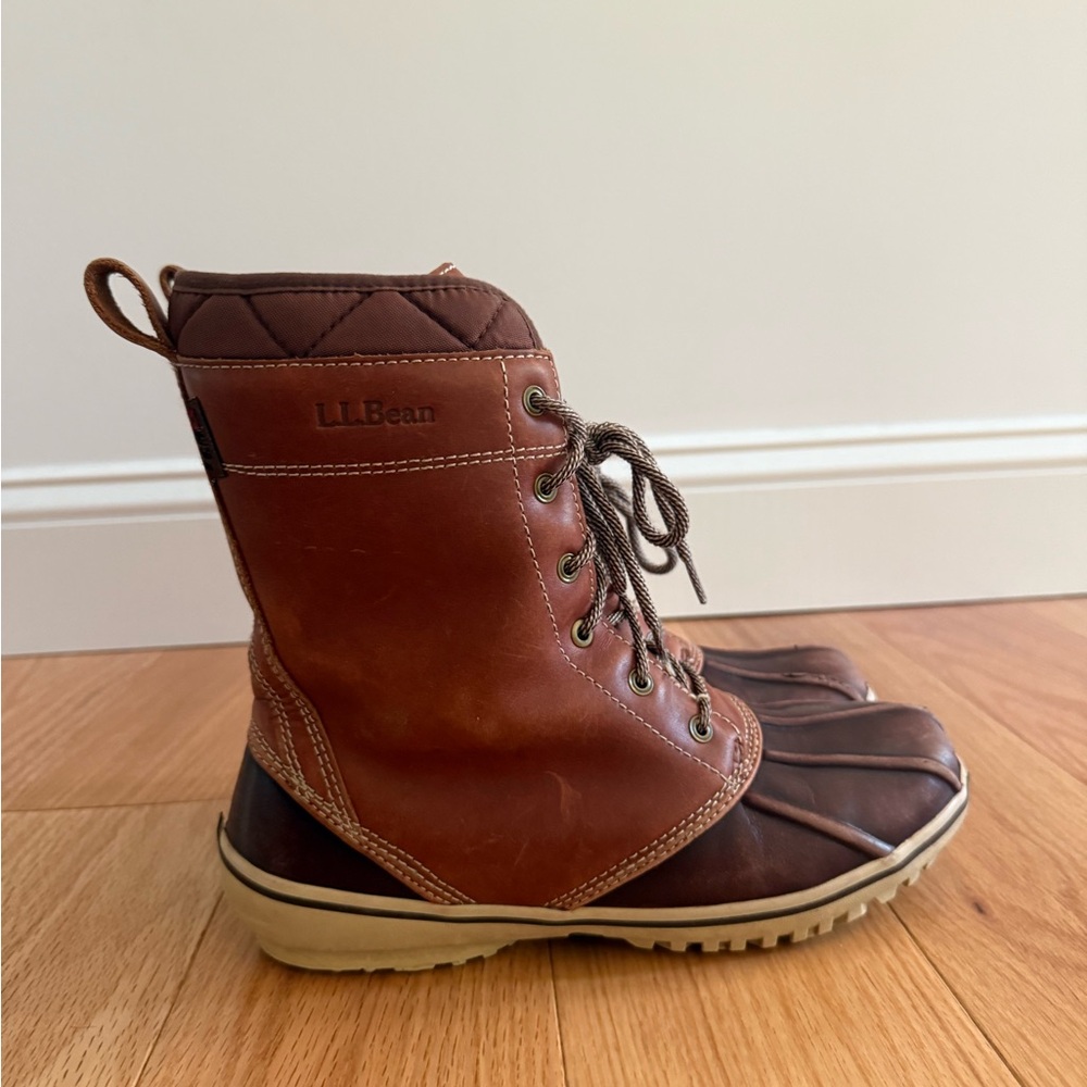 L.L. Bean Women’s Brown Duck Boots